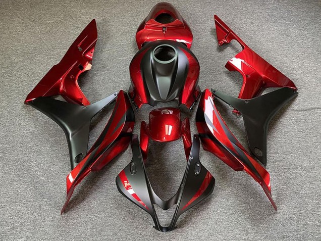 Rojo Granate 07-08 CBR600RR Carenado Moto Rojo Granate 07-08 CBR600RR Carenado Moto