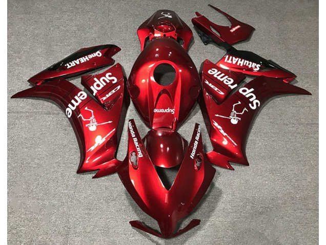 Rojo Intenso Personalizado 12-16 CBR1000RR Carenado Moto Rojo Intenso Personalizado 12-16 CBR1000RR Carenado Moto