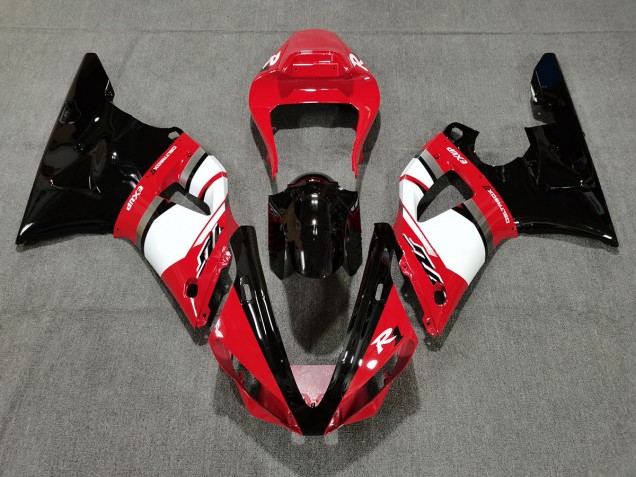 Rojo & Negro 00-01 R1 Carenado Moto Rojo & Negro 00-01 R1 Carenado Moto