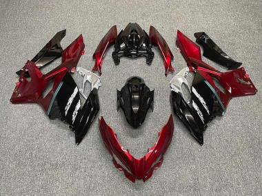 Rojo & Negro 18-23 Ninja 400 Carenado Moto