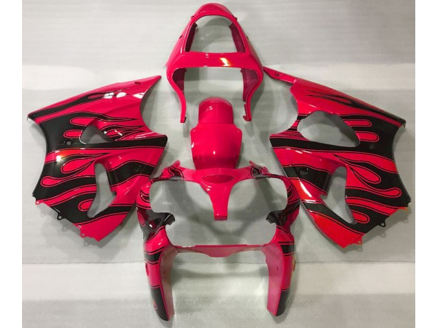 Rojo & Negro Llama 00-02 ZX6R Carenado Moto Rojo & Negro Llama 00-02 ZX6R Carenado Moto