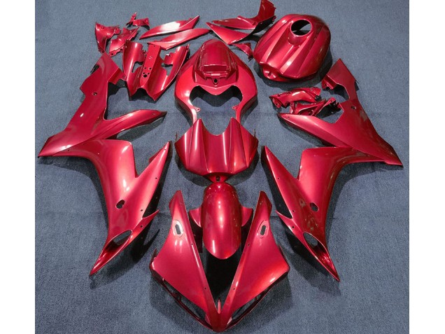 Rojo Sólido 04-06 R1 Carenado Moto Rojo Sólido 04-06 R1 Carenado Moto