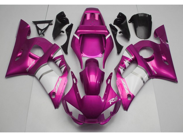Rosa & Blanco 98-02 R6 Carenado Moto Rosa & Blanco 98-02 R6 Carenado Moto