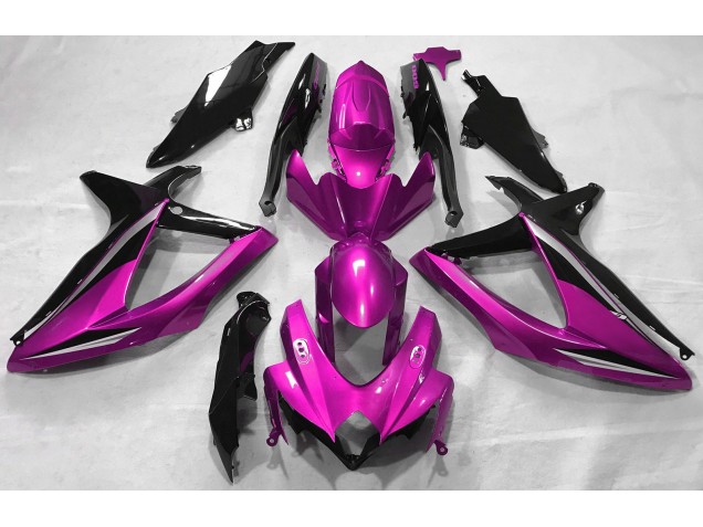 Rosa Brillante 08-10 GSXR 600-750 Carenado Moto Rosa Brillante 08-10 GSXR 600-750 Carenado Moto