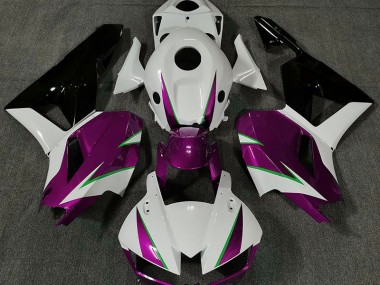 Rosa Brillo Blanco & Verde 13-23 CBR600RR Carenado Moto