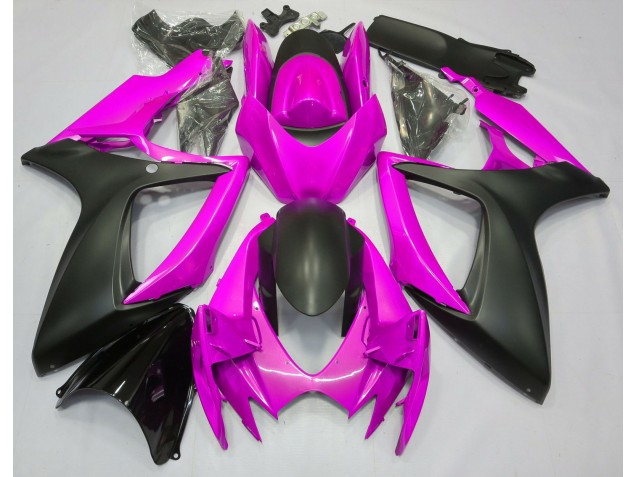 Rosa Caliente 06-07 GSXR 600-750 Carenado Moto Rosa Caliente 06-07 GSXR 600-750 Carenado Moto