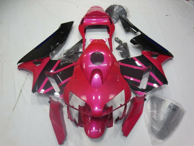 Rosa & Negro 03-04 CBR600RR Carenado Moto Rosa & Negro 03-04 CBR600RR Carenado Moto