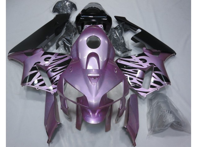 Rosa Púrpura Llama 05-06 CBR600RR Carenado Moto Rosa Púrpura Llama 05-06 CBR600RR Carenado Moto