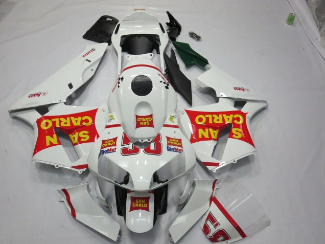 San Carlo 58 03-04 CBR600RR Carenado Moto San Carlo 58 03-04 CBR600RR Carenado Moto
