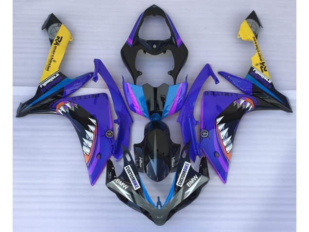 Tiburón Azul 07-08 R1 Carenado Moto