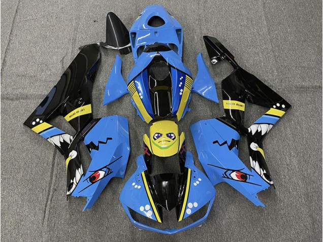 Tiburón Azul 13-23 CBR600RR Carenado Moto Tiburón Azul 13-23 CBR600RR Carenado Moto