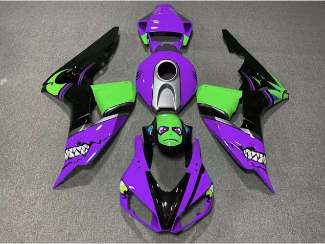 Tiburón Morado 06-07 CBR1000RR Carenado Moto Tiburón Morado 06-07 CBR1000RR Carenado Moto