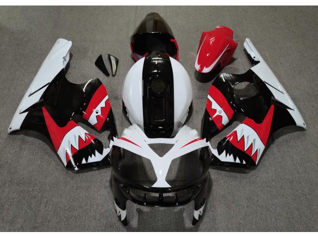 Tiburón Rojo 02-05 ZX12R Carenado Moto Tiburón Rojo 02-05 ZX12R Carenado Moto