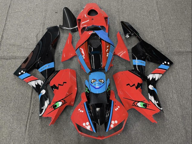 Tiburón Rojo 13-23 CBR600RR Carenado Moto Tiburón Rojo 13-23 CBR600RR Carenado Moto