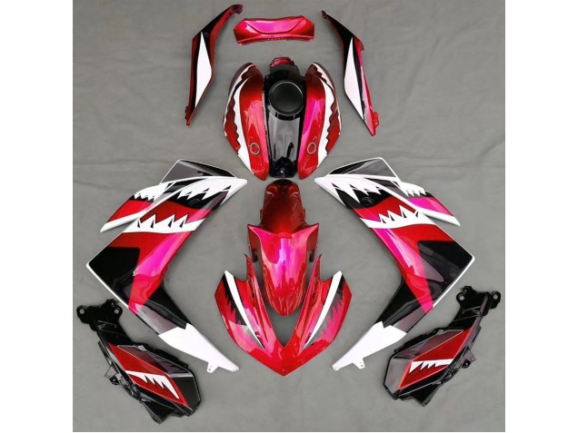 Tiburón Rojo 15-18 R3 Carenado Moto Tiburón Rojo 15-18 R3 Carenado Moto