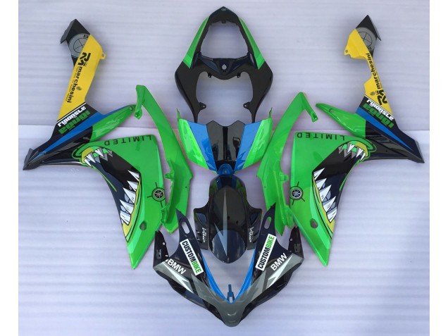 Tiburón Verde 07-08 R1 Carenado Moto Tiburón Verde 07-08 R1 Carenado Moto