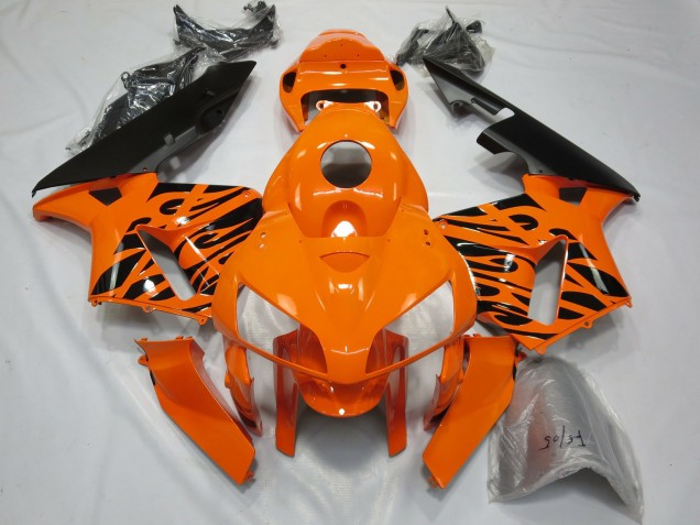 Tribales Naranja 05-06 CBR600RR Carenado Moto Tribales Naranja 05-06 CBR600RR Carenado Moto