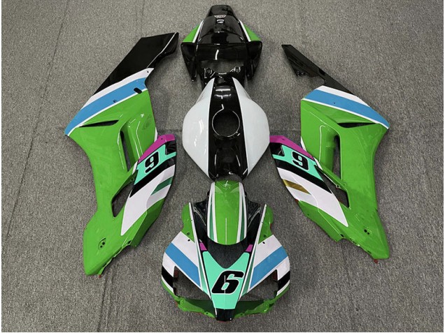 Verde 6 04-05 CBR1000RR Carenado Moto Verde 6 04-05 CBR1000RR Carenado Moto