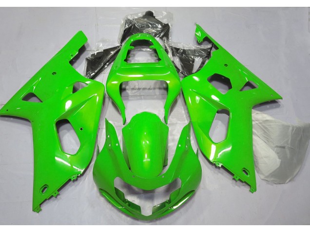 Verde Brillante 01-03 GSXR 600-750 Carenado Moto