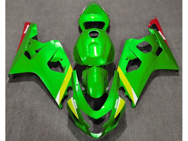 Verde Brillante 04-05 GSXR 600-750 Carenado Moto Verde Brillante 04-05 GSXR 600-750 Carenado Moto