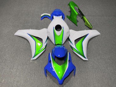 Verde Brillante & Azul 08-11 CBR1000RR Carenado Moto