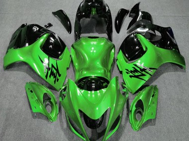 Verde Brillante & Negro 08-20 GSXR 1300 Carenado Moto