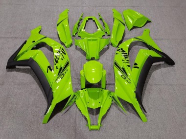 Verde Brillante & Negro 11-15 ZX10R Carenado Moto