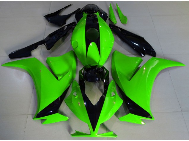 Verde Brillante & Negro 12-16 CBR1000RR Carenado Moto Verde Brillante & Negro 12-16 CBR1000RR Carenado Moto