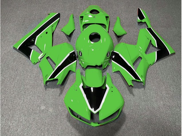 Verde Brillante & Negro 13-23 CBR600RR Carenado Moto Verde Brillante & Negro 13-23 CBR600RR Carenado Moto