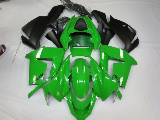 Verde Brillo 04-05 ZX10R Carenado Moto Verde Brillo 04-05 ZX10R Carenado Moto