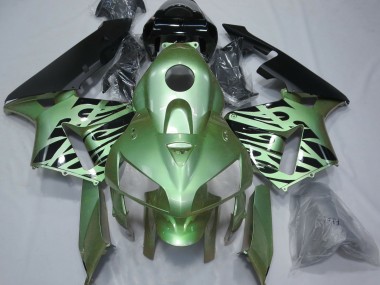 Verde Claro Llama 05-06 CBR600RR Carenado Moto