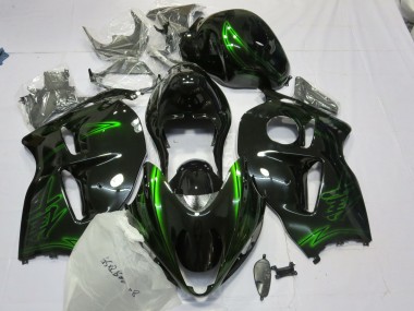 Verde Eléctrico 97-07 GSXR 1300 Carenado Moto