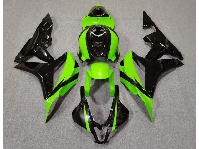 Verde Lima & Negro 07-08 CBR600RR Carenado Moto Verde Lima & Negro 07-08 CBR600RR Carenado Moto
