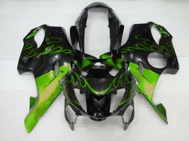 Verde Llama 99-00 CBR600 F4 Carenado Moto Verde Llama 99-00 CBR600 F4 Carenado Moto