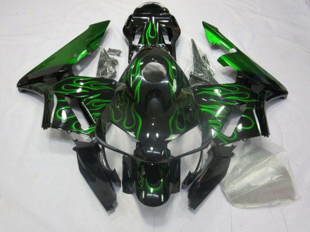Verde Llama 03-04 CBR600RR Carenado Moto Verde Llama 03-04 CBR600RR Carenado Moto