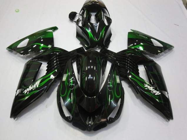 Verde Llama 06-11 ZX14R Carenado Moto Verde Llama 06-11 ZX14R Carenado Moto