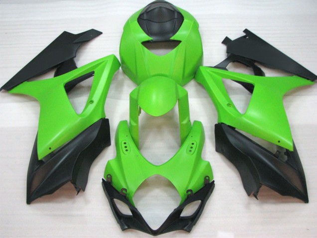 Verde Mate 07-08 GSXR 1000 Carenado Moto Verde Mate 07-08 GSXR 1000 Carenado Moto