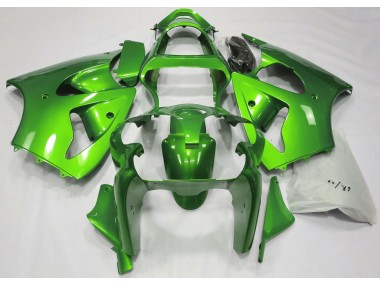 Verde Metalizado 00-02 ZX6R Carenado Moto