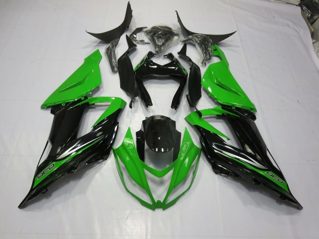 Verde Negro 13-18 ZX6R Carenado Moto Verde Negro 13-18 ZX6R Carenado Moto