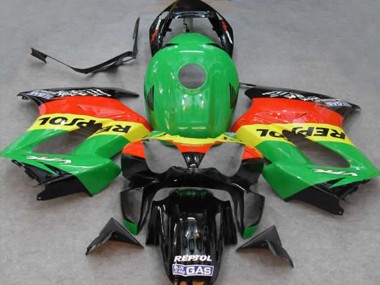 Verde Repsol 02-12 VFR800 Carenado Moto