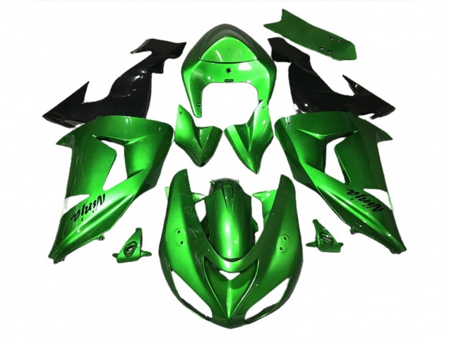 Verde Reptil 06-07 ZX10R Carenado Moto Verde Reptil 06-07 ZX10R Carenado Moto