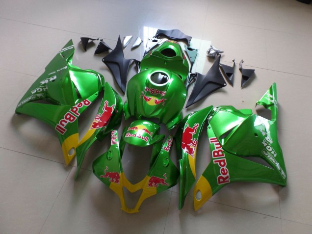 Verde Rojo Toro 09-12 CBR600RR Carenado Moto Verde Rojo Toro 09-12 CBR600RR Carenado Moto