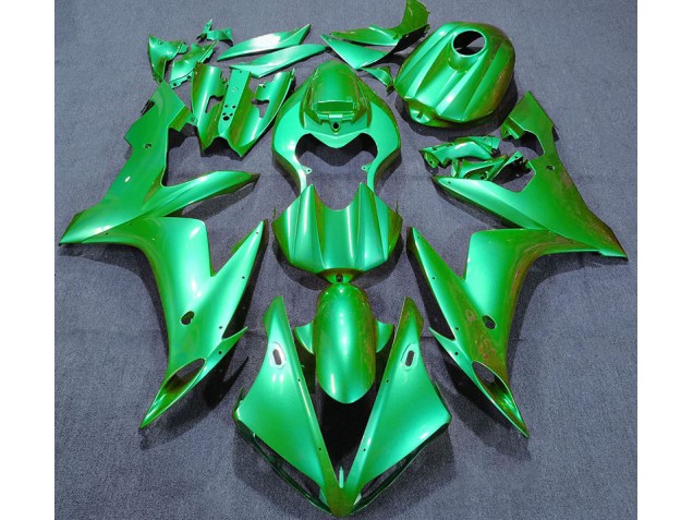 Verde Solido 04-06 R1 Carenado Moto