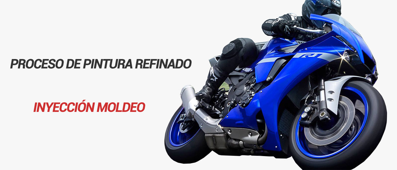 Proceso de pintura refinado, Inyección Moldeo | Repsol Fairings
